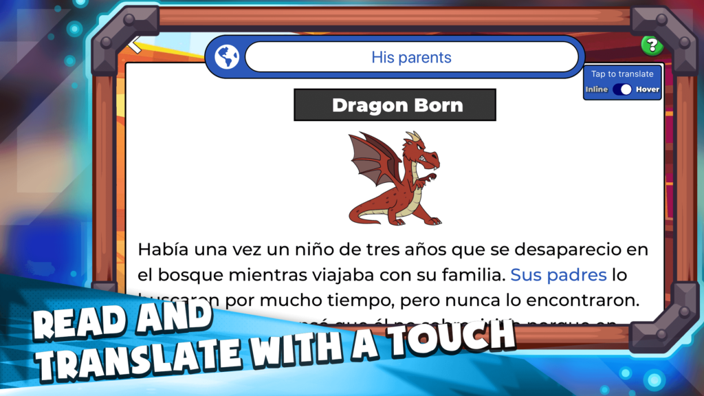 Learn to Read Spanish in a Game